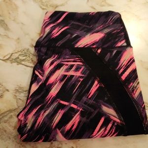 Small Victoria's Secret "Very Sexy" leggings- pink/white/black